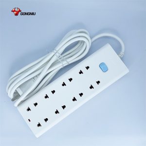 Ô cắm điện 8 lỗ, 1 công tắc GONEO GNVN-V1080-30 3met