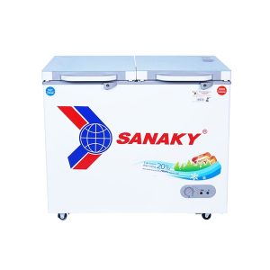Tủ đông SANAKY VH2599W2KD mặt kính 2 chế độ đông - mát