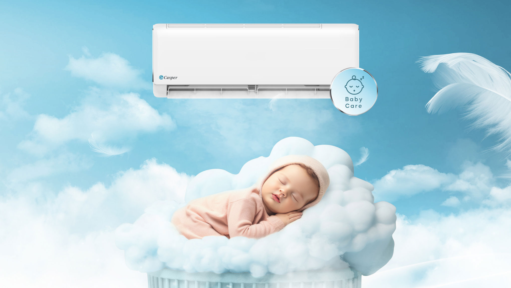 Điều hòa Casper 12000btu JC12IU36 - 1 chiều - Inverter