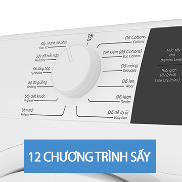 Máy sấy thông hơi Electrolux 8kg EDV804H3WC
