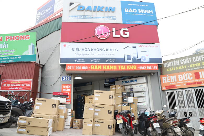 Oanh Hiền - Tổng kho đại lý điều hòa Panasonic chính hãng, giá rẻ tại Hà Nội
