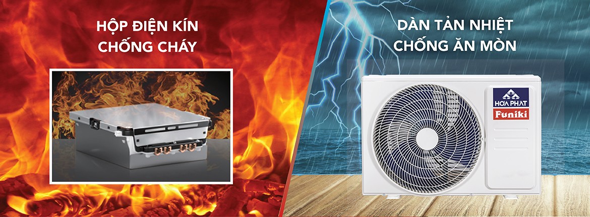 Điều Hòa Funiki HSIC09TMU - 9000btu 1 chiều Inverter cánh đảo 3D