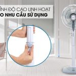 Quạt cây Sharp PJ-S40RV-LG - Có khiển