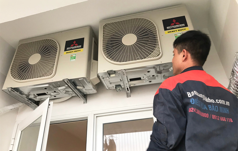 Lắp đặt điều hòa Mitsubishi Heavy