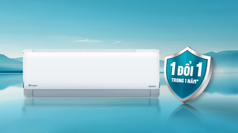 Điều hòa Casper 12000btu JC12IU36 - 1 chiều - Inverter