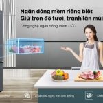 Tủ lạnh Electrolux 308 lít Inverter EBB3442K-H